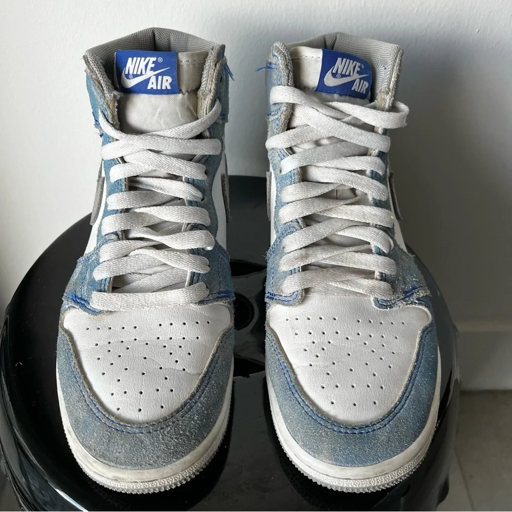 Nike Air Jordan 1 Retro High OG GS Shoes Youth Size 5Y Hyper Royal 575441-402